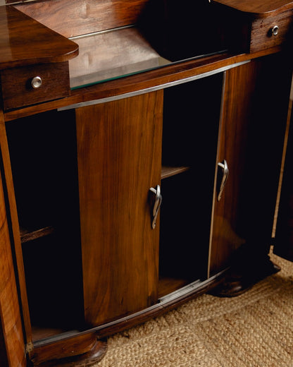 Art Deco French Cocktail Cabinet