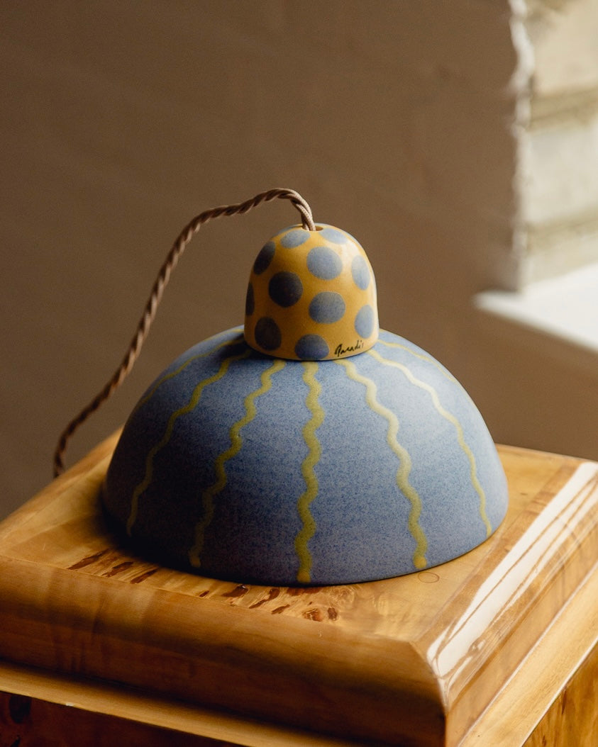 1960s Paradisverkstan Ceramic Pendant Light