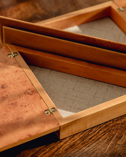 Italian Burl Trinket Box