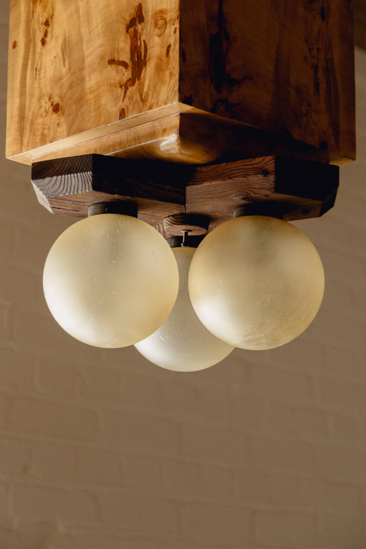 Temde Leuchten Brutalist Ceiling Light