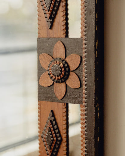 Swedish Tramp Art Mirror