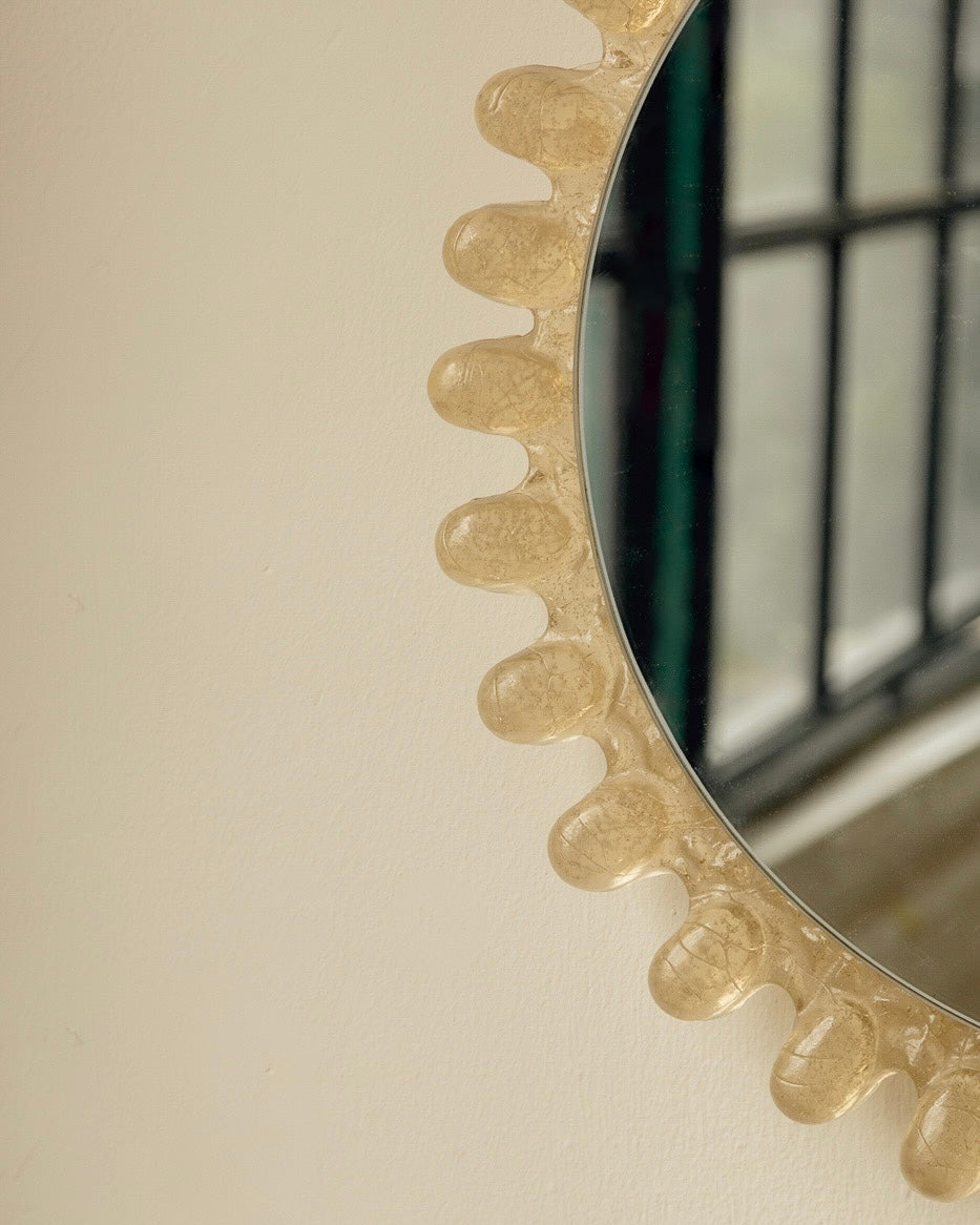 Mid Century Backlit Mirror by Egon Hillebrand
