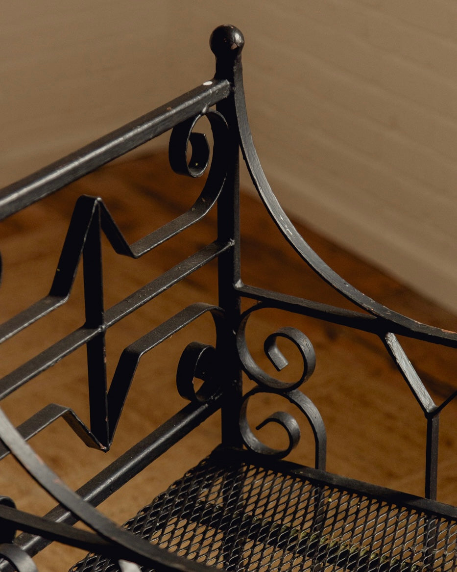 Wrought Iron Armchair