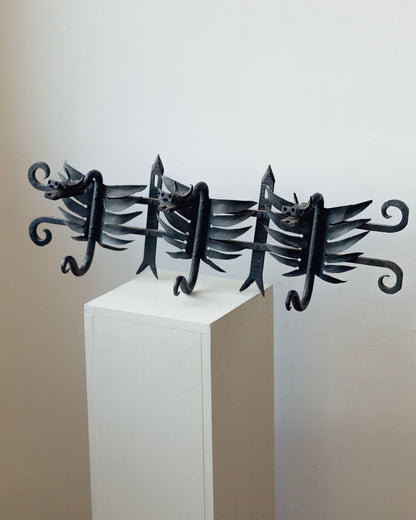 Wrought Iron Dragon Hooks