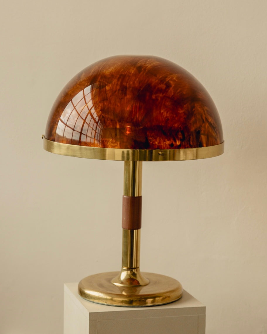 Temde Leuchten Brass Table Lamp