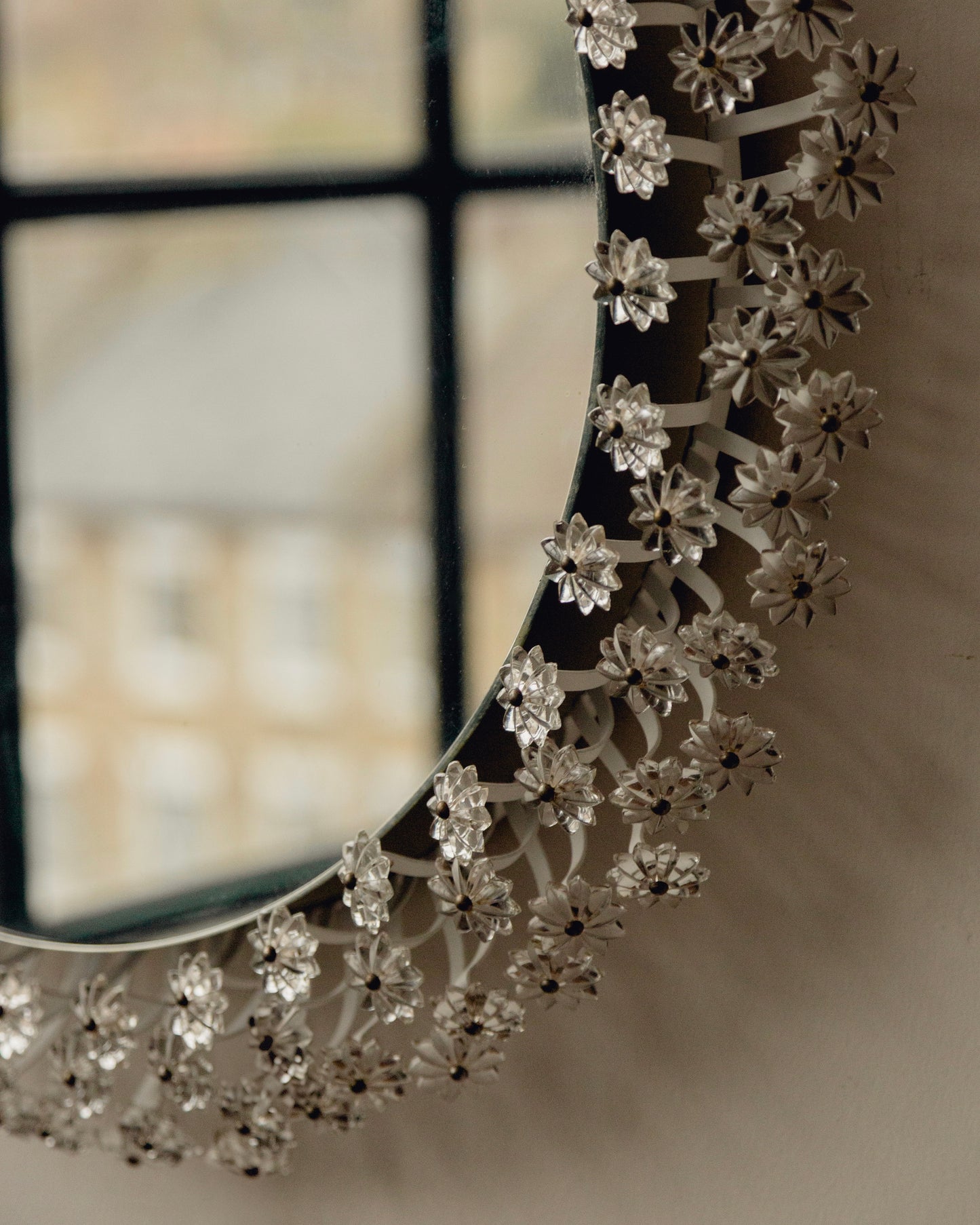 Mid Century Backlit Mirror by Emil Stejner