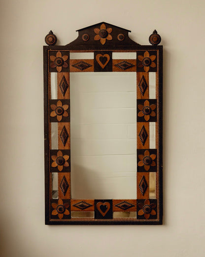 Swedish Tramp Art Mirror