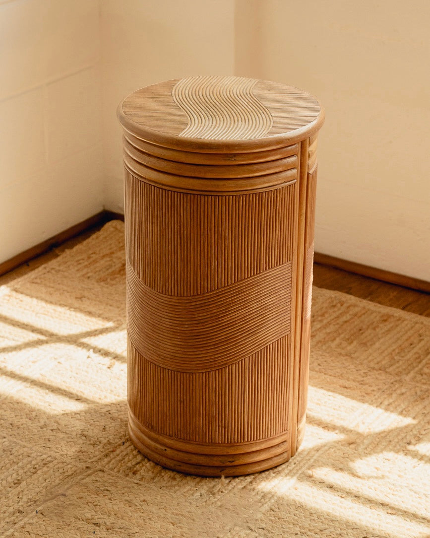 Pencil Reed Side Table