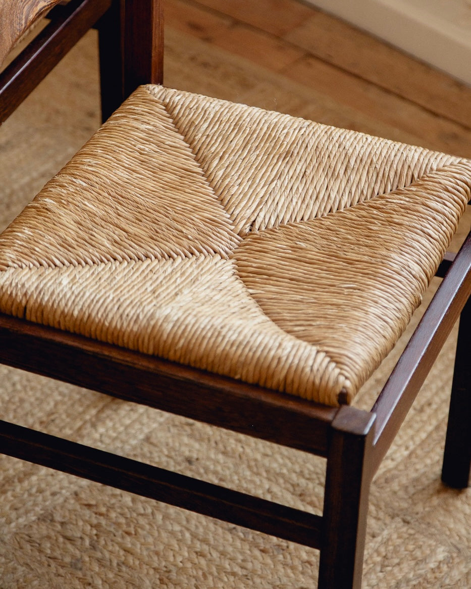 Italian Rush Dining Chairs