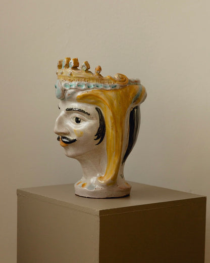Sicilian Moro Head Vase