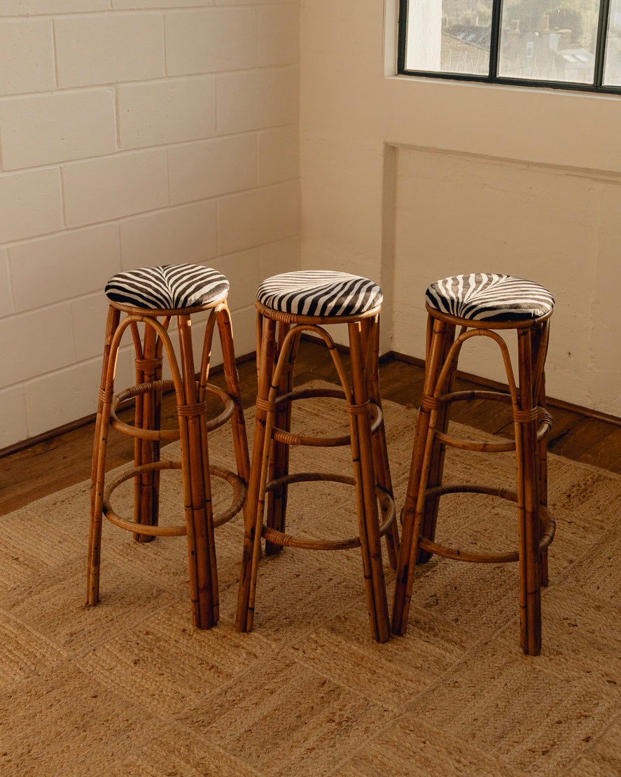 Bamboo Bar Stools - Priced Individually