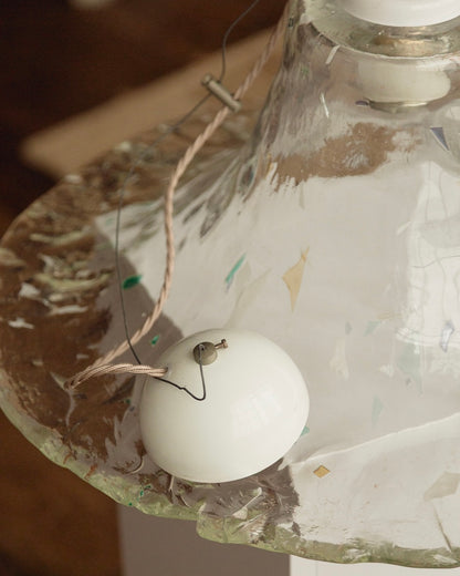 Murano ‘Terrazo’ Glass Pendant Light