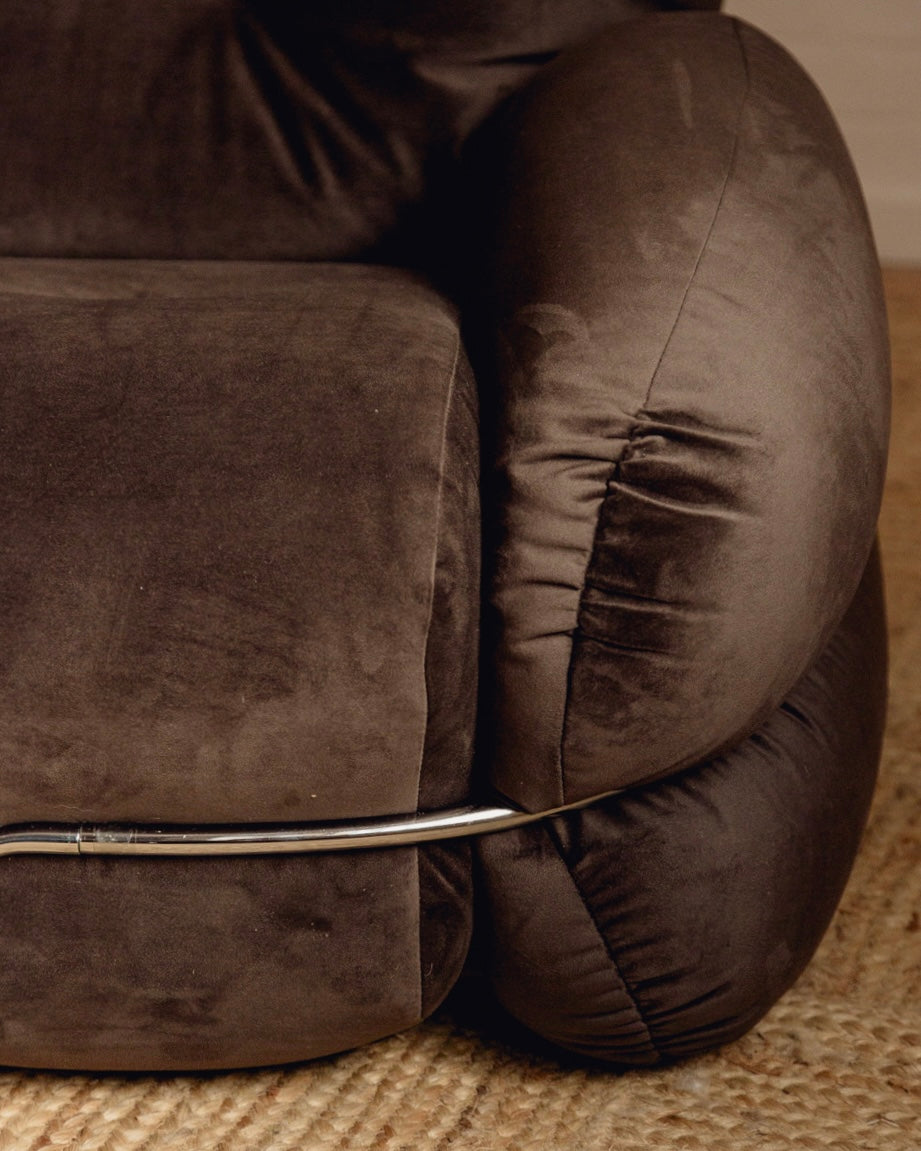 Italian Armchairs by Adriano Piazzesi