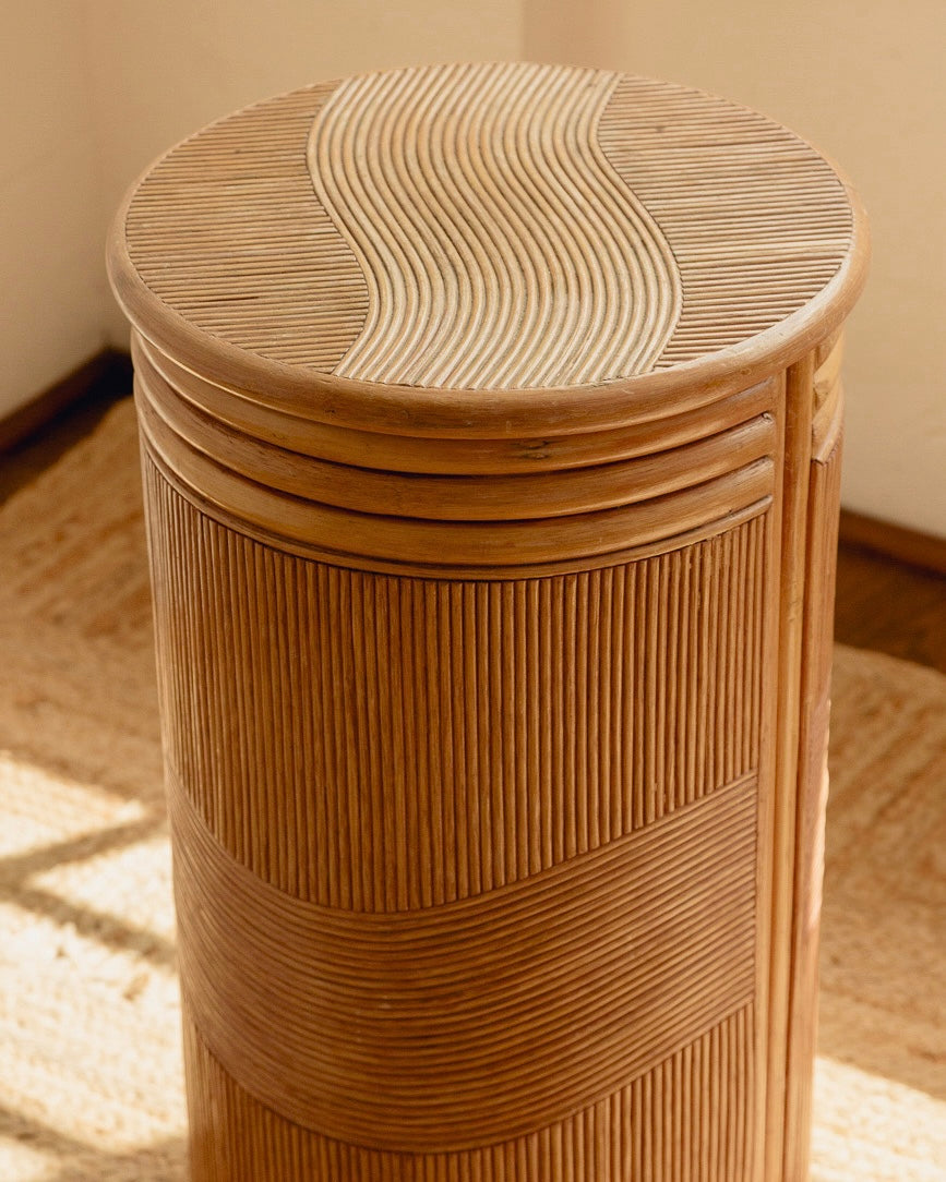 Pencil Reed Side Table