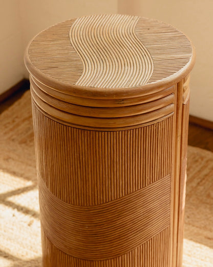 Pencil Reed Side Table