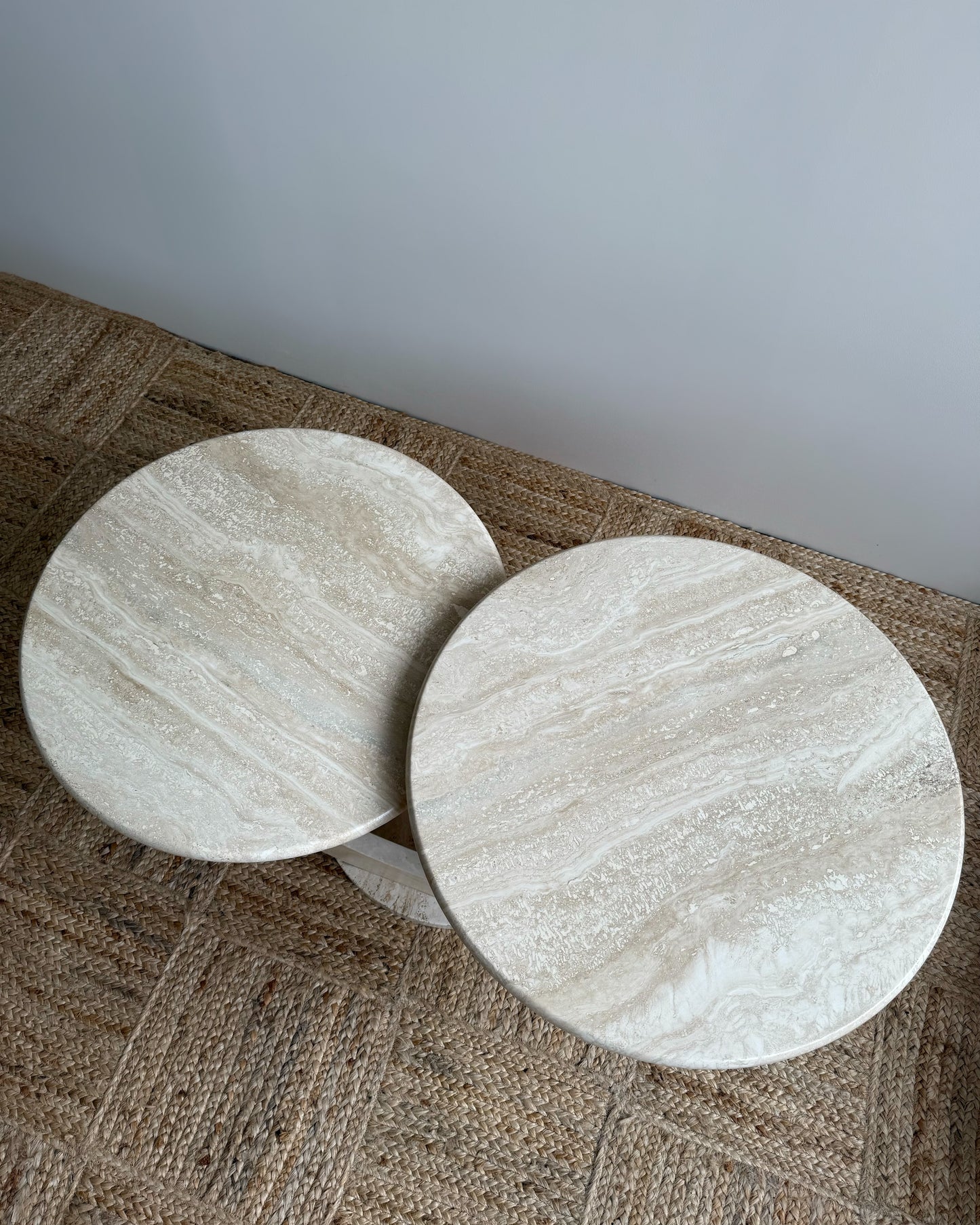 Italian Travertine Coffee Table