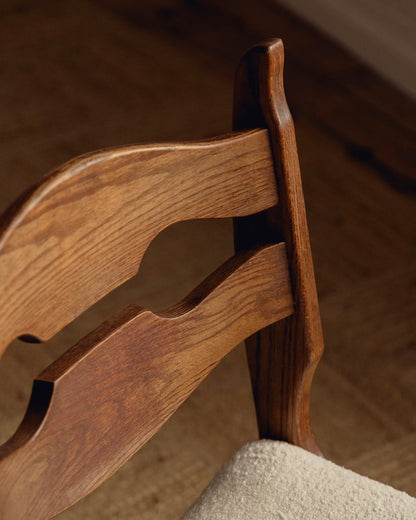 Guillerme & Chambron Razor Back Dining Chairs