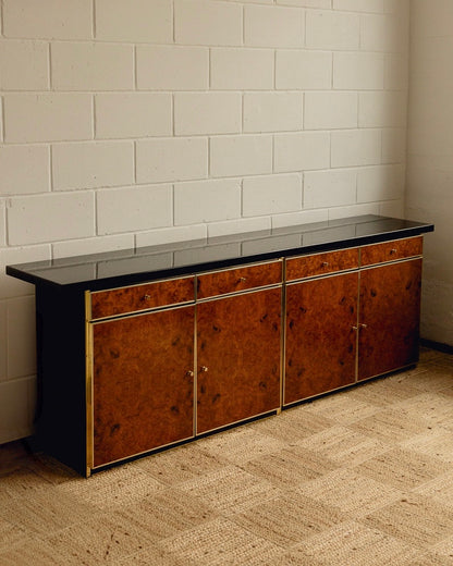 Burl Walnut Sideboard