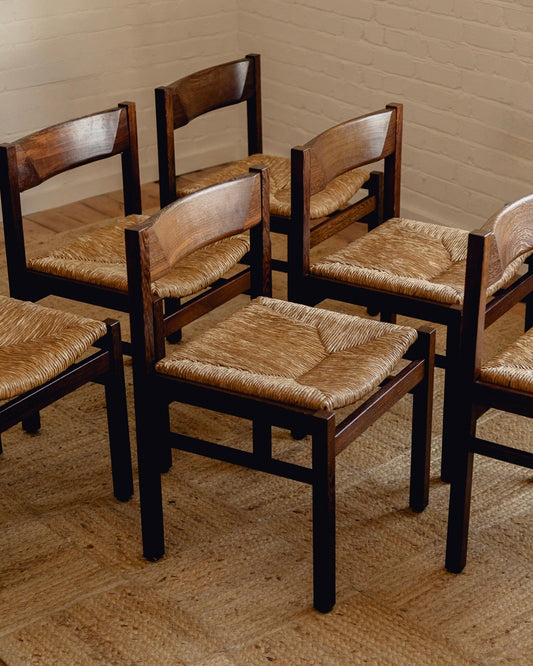 Italian Rush Dining Chairs
