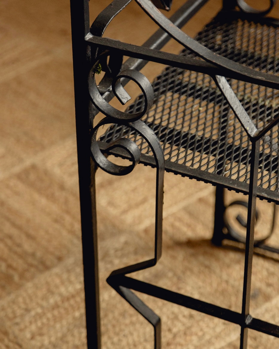 Wrought Iron Armchair
