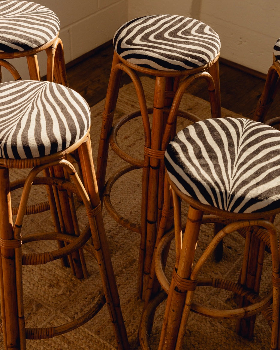 Bamboo Bar Stools - Priced Individually