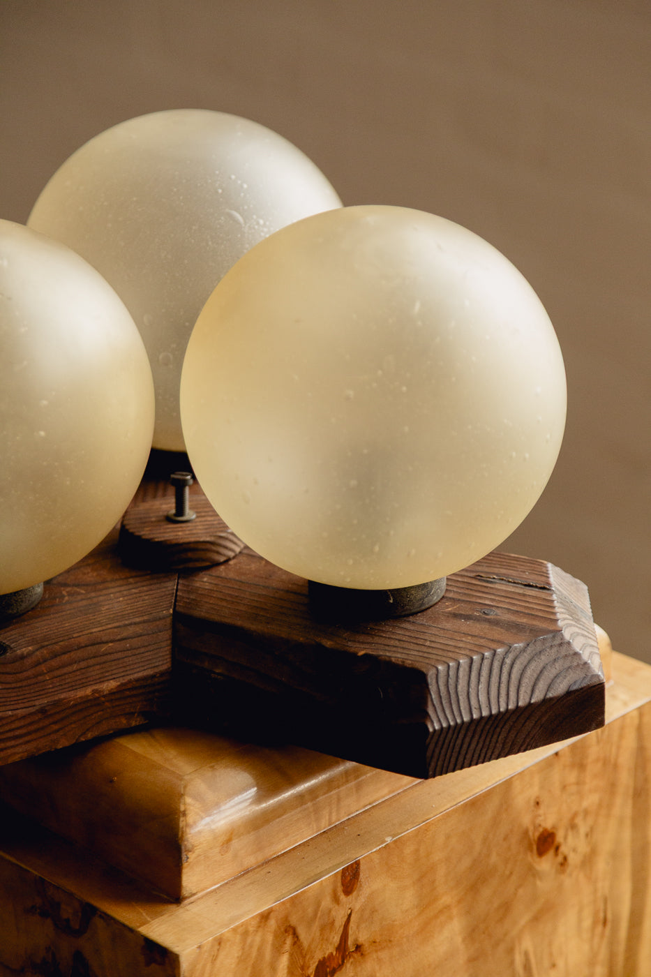 Temde Leuchten Brutalist Ceiling Light
