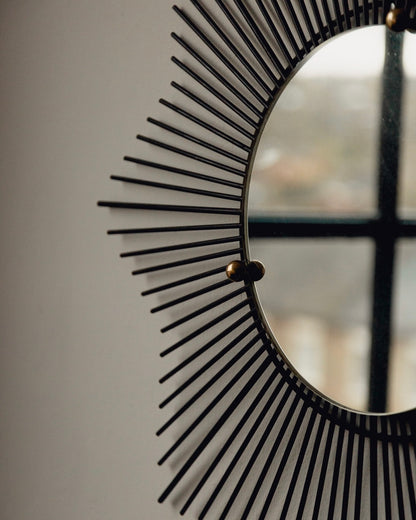 1950’s French Sunburst Mirror