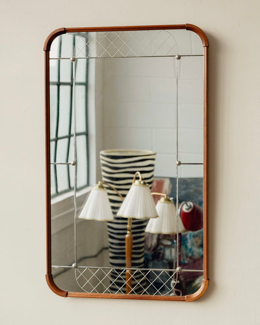 Mid Century Swedish Mirror