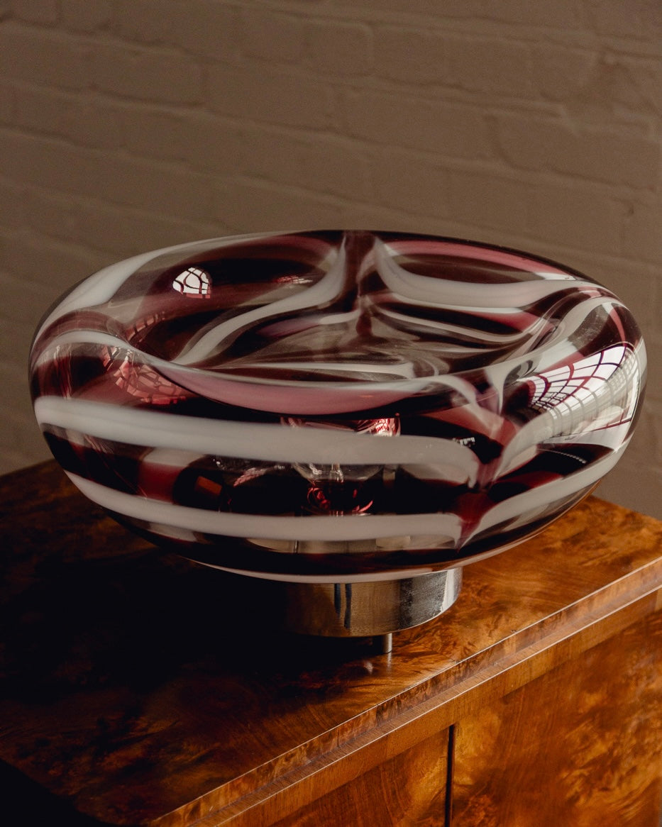 Large Murano Mazzega Lamp