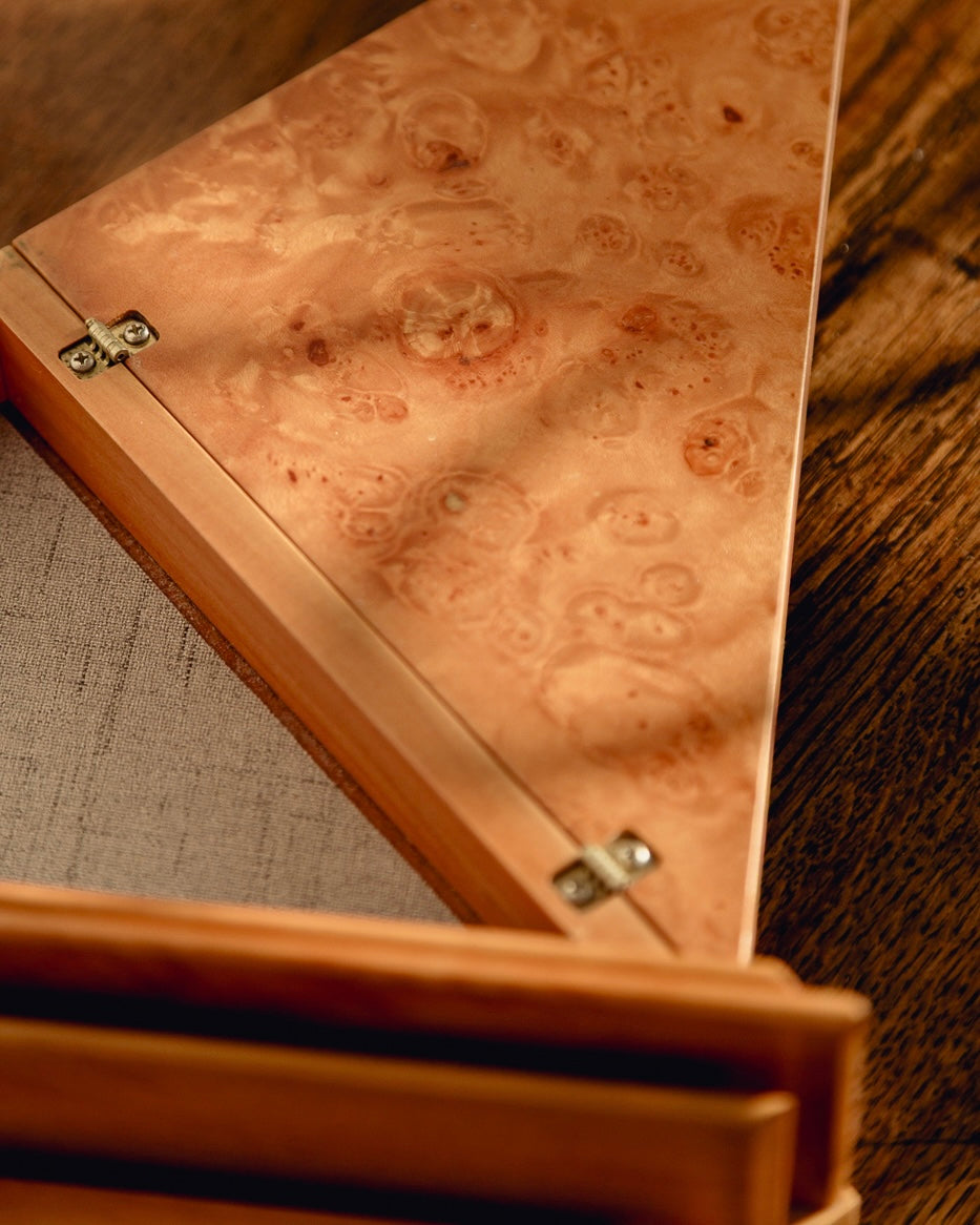 Italian Burl Trinket Box