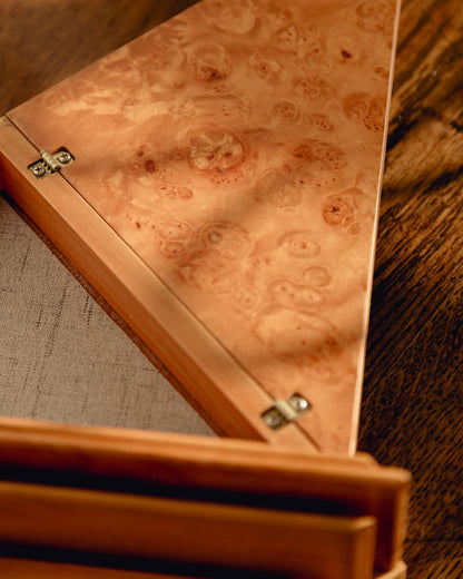 Italian Burl Trinket Box