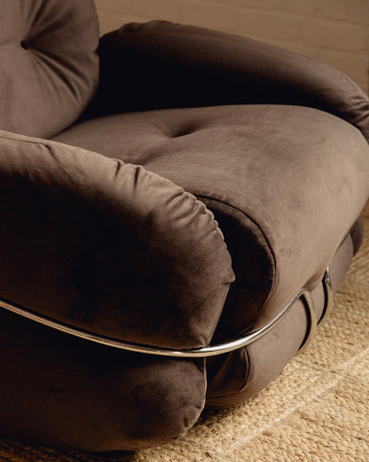 Italian Armchairs by Adriano Piazzesi