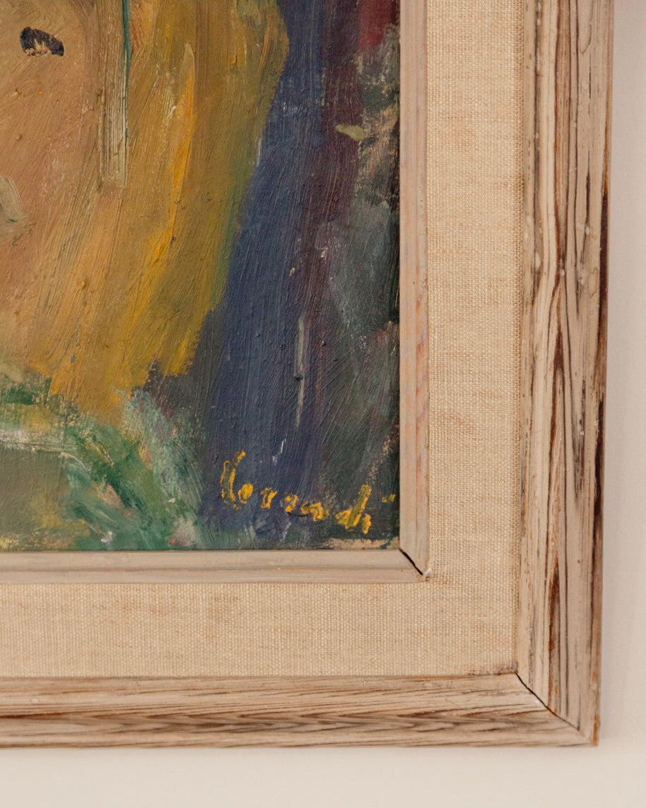 Girl Under The Apple Tree