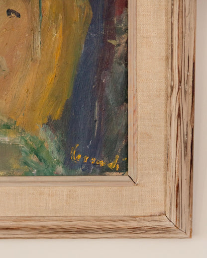 Girl Under The Apple Tree