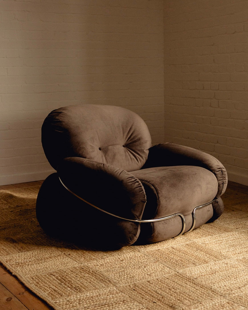 Italian Armchairs by Adriano Piazzesi