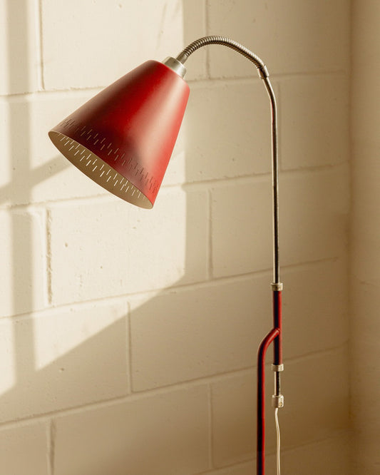 Eskilstuna Elektrofabrik Red Floor Lamp