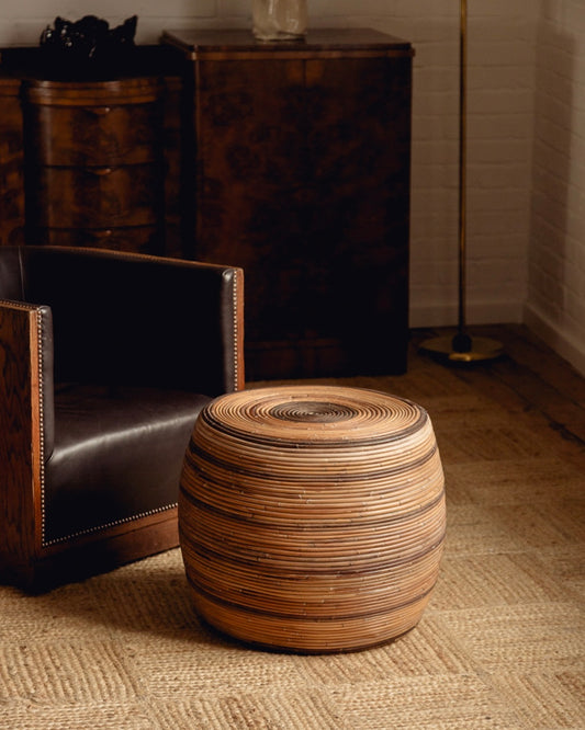 Pencil Reed Side Table