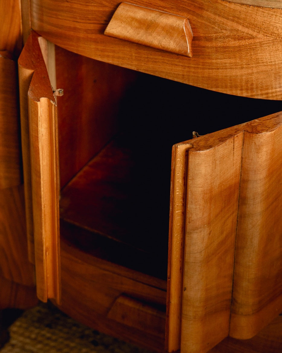 Burl Art Deco Sideboard