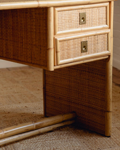 Dal Vera Italian Bamboo Desk
