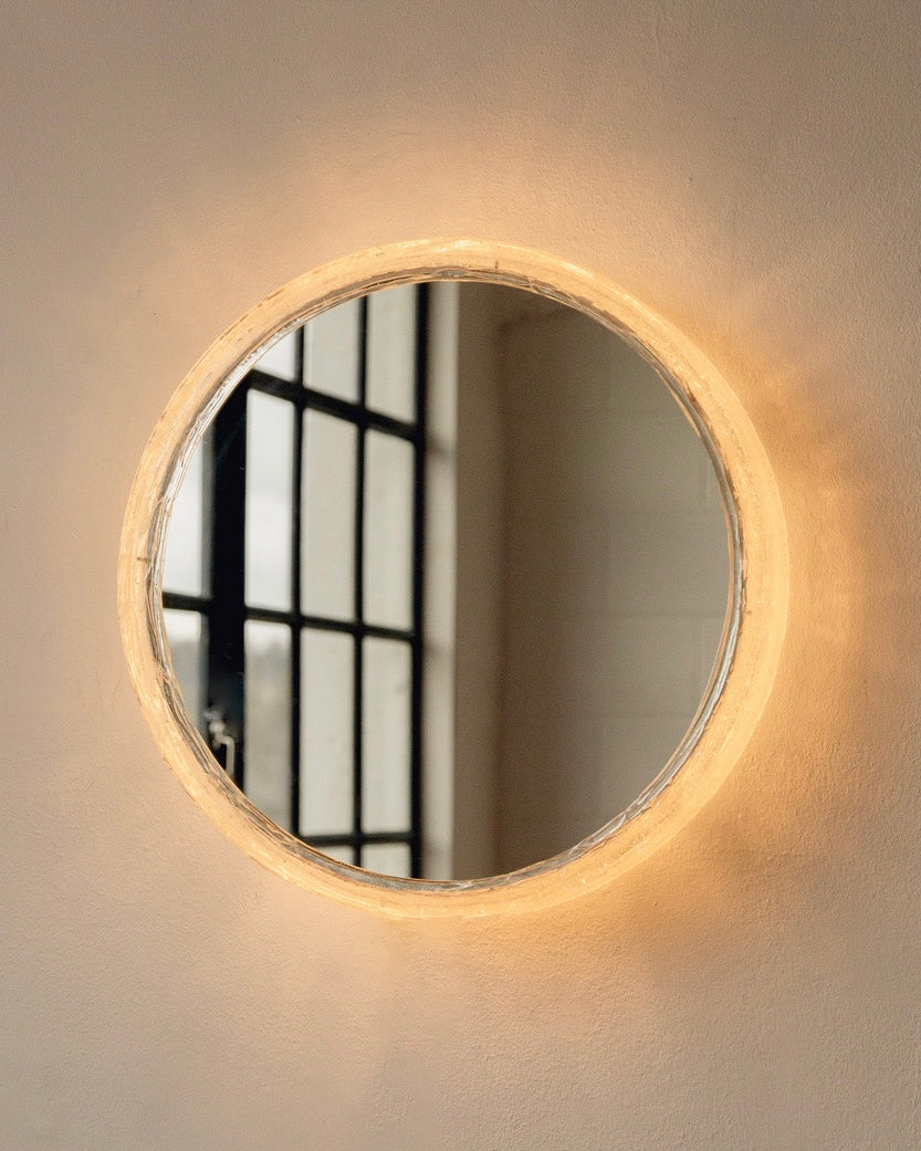 Mid Century Backlit Mirror by Duscholux