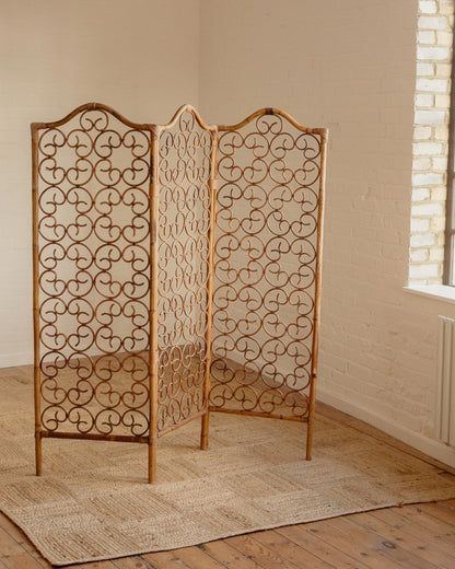 Bamboo Folding Screen