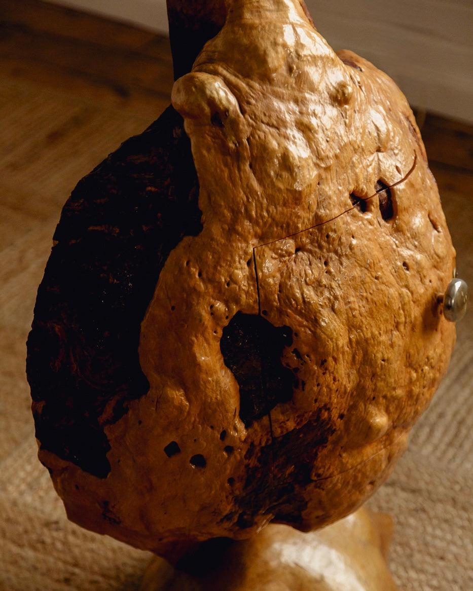Burl Cocktail Cabinet