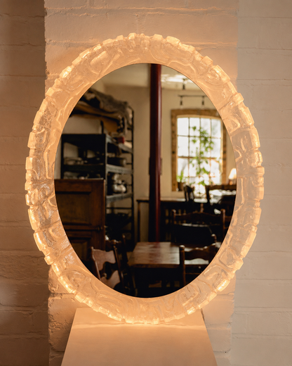 Mid Century Backlit Mirror