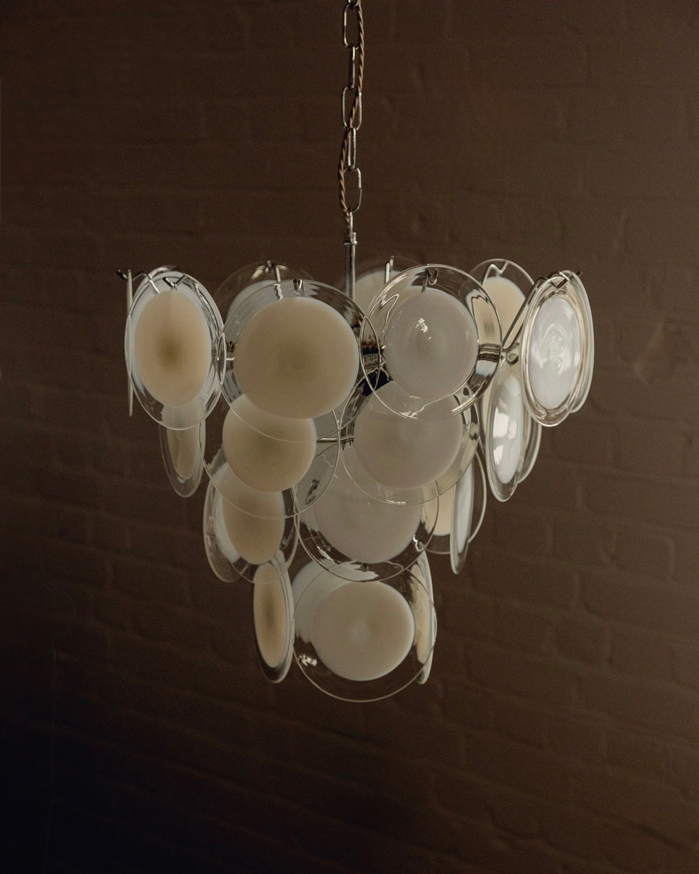 Luciano Vistosi Murano Chandelier