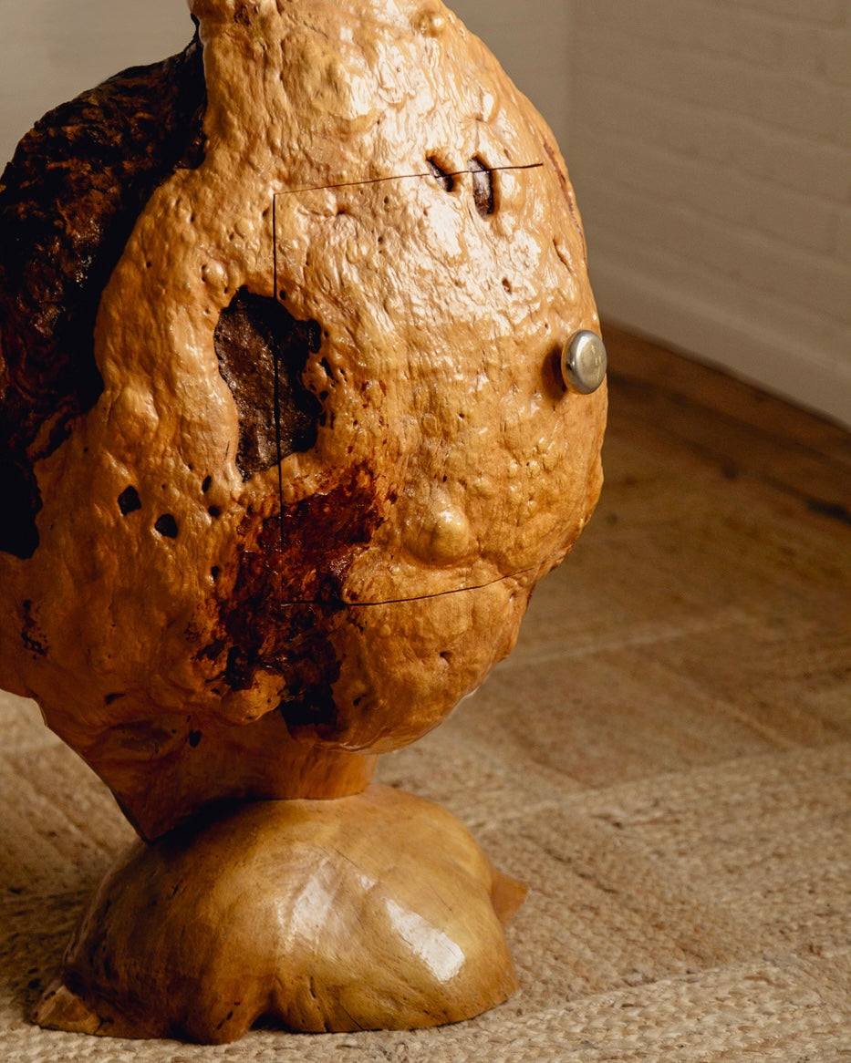 Burl Cocktail Cabinet