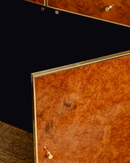 Burl Walnut Sideboard