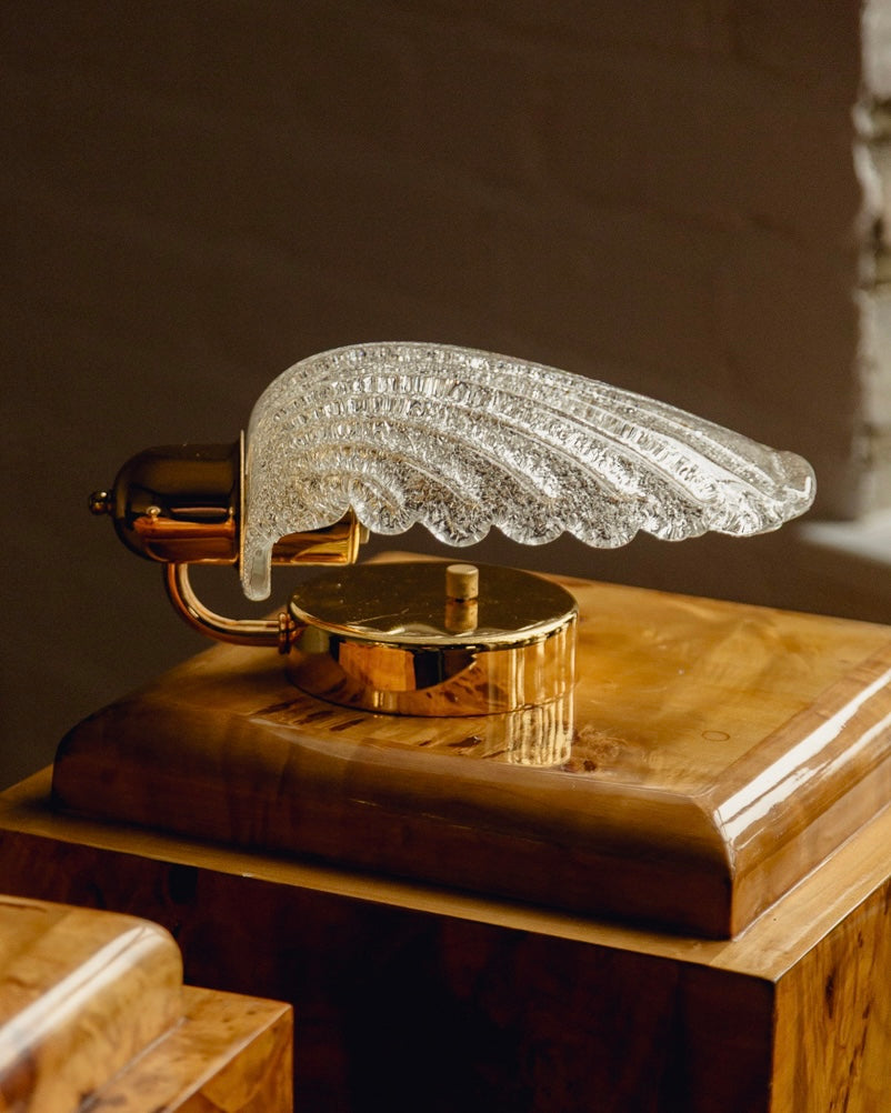 Pair of Murano Scalloped Wall Lights