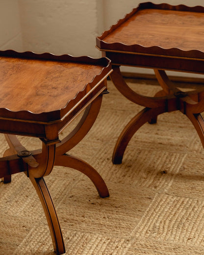 Wavy Top Bedsides / Side Tables