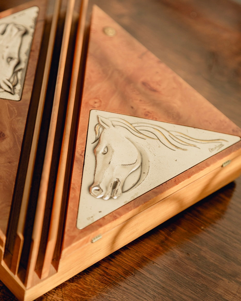 Italian Burl Trinket Box