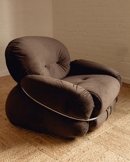 Italian Armchairs by Adriano Piazzesi